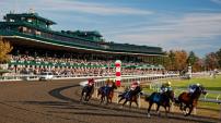 Keeneland hosts Breakfast with the Works trackside where you can watch horses train for the races.