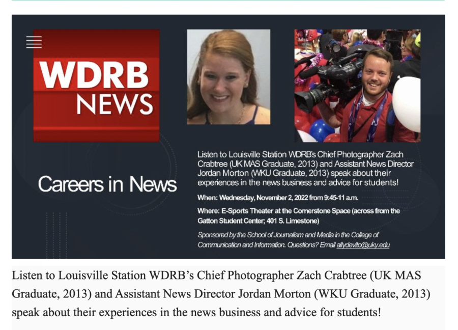 University+of+Kentucky+Careers+in+News+WDRB+News+Wed.+Nov.+2+9%3A45-12+a.m.+Cornerstone