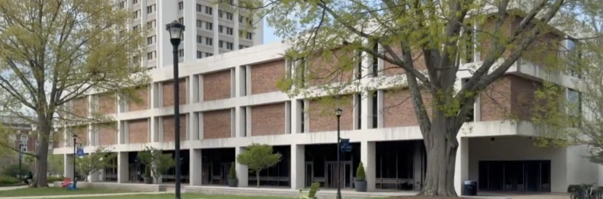 The White Hall Classroom Building on the University of Ketucky campus.